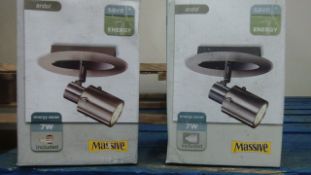 2pcs x Brand new Philips Ardol lights - including bulbs