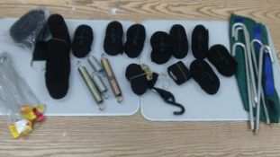 assorted selection of caravan / mobile home / camping items  as pictured -