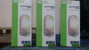 3pcs x Brand new Kalo security lights