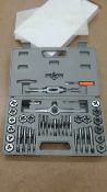 5pcs - Contractors 40pc Tap and die set - high quality -