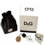 D&G Signet Ring With Swarovski crystal. Size 16 (By D&G Jewels). RRP £79 Brand New & Boxed