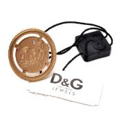 D&G Signet Ring With Swarovski crystal. Size 14 (By D&G Jewels).RRP £79 - Brand New & Boxed