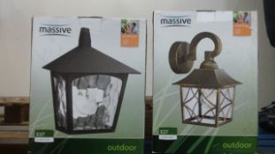 2pcs x Brand new Philips  Outdoor wall light - rrp £69 each
