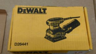 Brand new DeWalt Palm Sander - includes pads - rrp £119