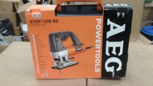 Brand new AEG Jigsaw -110Volt   - includes blade as picured - rrp £189