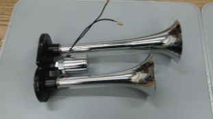 Brand new 24v AIR HORNS - MARINE / TRUCKS - rrp £89.99