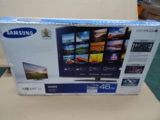 1 x SAMSUNG 46 Inch (116CM) LED Smart TV. Smart Hub, Full HD 1080P, Football mode, HDMI. Series 6,