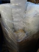 1 x Large Pallet(RN10) to contain Steam Mop, LED Lights, Bagged double mattress, bagged double