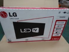 1 x LG 55 Inch (139CM) 55LB56 LED TV. Triple XD engine, Smart mobile link, Divx hd, Metalic