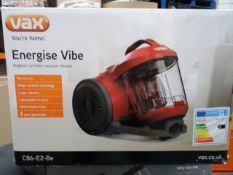 1 x Vax Energise Vibe Pet - Bagless cylinder vacuum cleaner - C86-E2-Pe. Very high retail value.