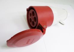 3 Phase Sockets 32A Box of 10