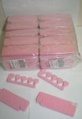 Bulk of Pink toe Separators 3 x boxes 12,000 RRP £6000