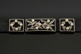 Three early 20th century rose diamond an