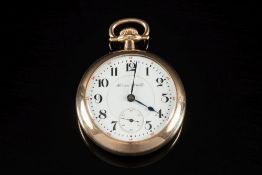 Hampden Watch Co, a keyless Railway grad