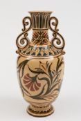 An Aller Vale (Torquay) pottery vase in