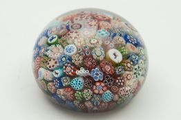 A dated Baccarat scattered millefirori p