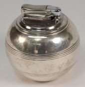 An Elizabeth II  silver 'Witchball' tabl