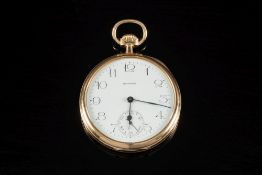 E. Howard, Boston, a 14K keyless pocket