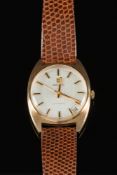 Zenith. A gentleman's 9ct gold wristwatc
