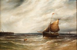 Gustave de Breanski [c.1856-1898]-
Traw