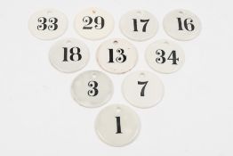 A group of 19th century pottery wine bin