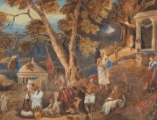 Anglo/Indian School 19th Century -   A p