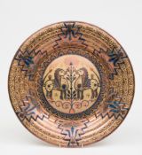 An Hispano-Moresque charger: decorated i