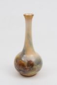 A Royal Worcester porcelain vase by Harr