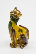 A C.H. Brannnam (Barnstaple) pottery cat