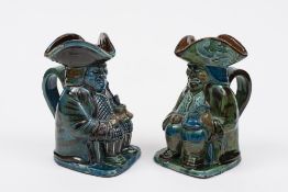 Two C.H. Brannam (Barnstaple) pottery to