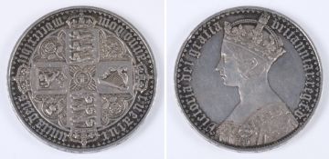 A Victorian 'Gothic' crown, 1847: undeci