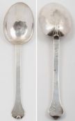 A Charles II trefid spoon, maker TA belo