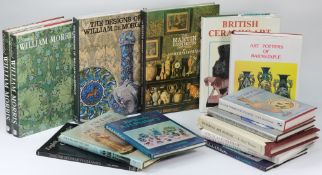 A quantity of Art Pottery and related vo