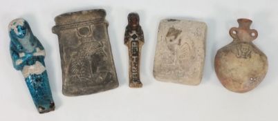 An Egyptian late dynasty clay tablet: to