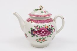 A late 18th century English teapot and c