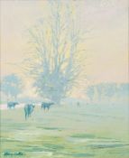 * Alan Cotton [b.1936]-  Cows In Winter