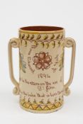 An Aller Vale (Torquay) pottery Royal co