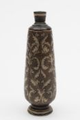 A Martin Bros. small stoneware vase: of