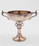 An Edward VIII  silver twin-handled trop