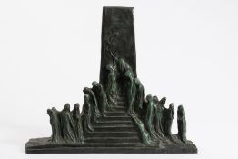 After Sergei Zelikson, a patinated bronz