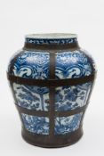 A large Chinese porcelain vase: of balus