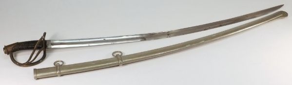 A French light cavalry sabre, 1822 patte