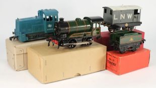 Hornby, a clockwork Type 51, 0-4-0 locom