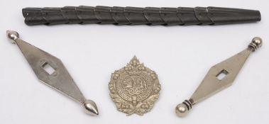Two Scottish sword hilt replacements:, s