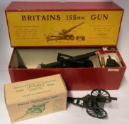 Britains, No 2064, 155mm. gun: boxed, to