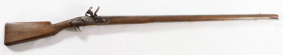 A 19th century flintlock longarm:, the 5