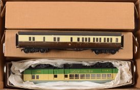 A scratchbuilt LNER Sentinel Railcar No