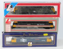 Lima , three class 47 diesel locomotives
