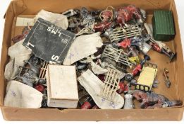 A collection of hollow cast figures: inc