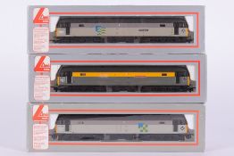 Lima , three class 47 diesel locomotives